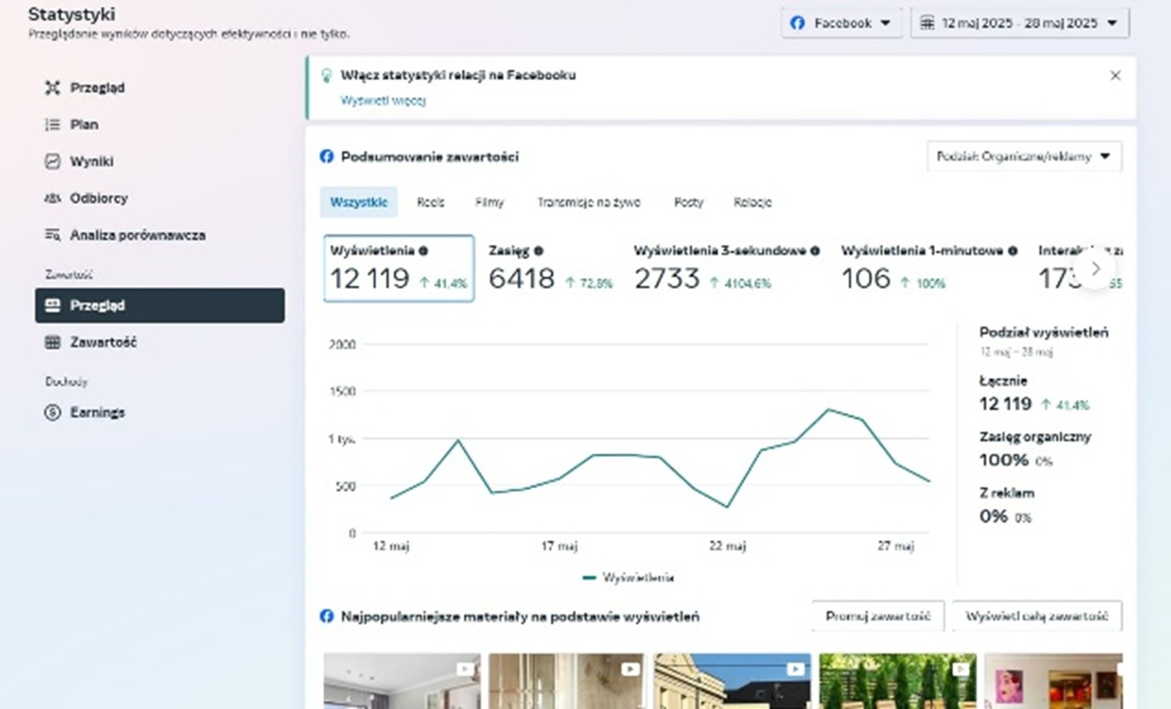 Statystyki kampanii 1